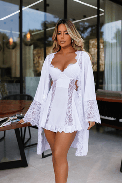 KIT CAMISOLA BRIDE COM ROBE