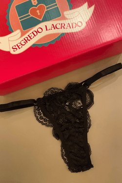 CALCINHA STRING PRETA