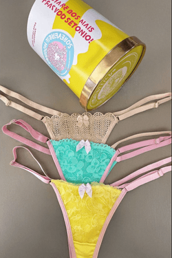 KIT DE CALCINHAS SABORES DO BRASIL